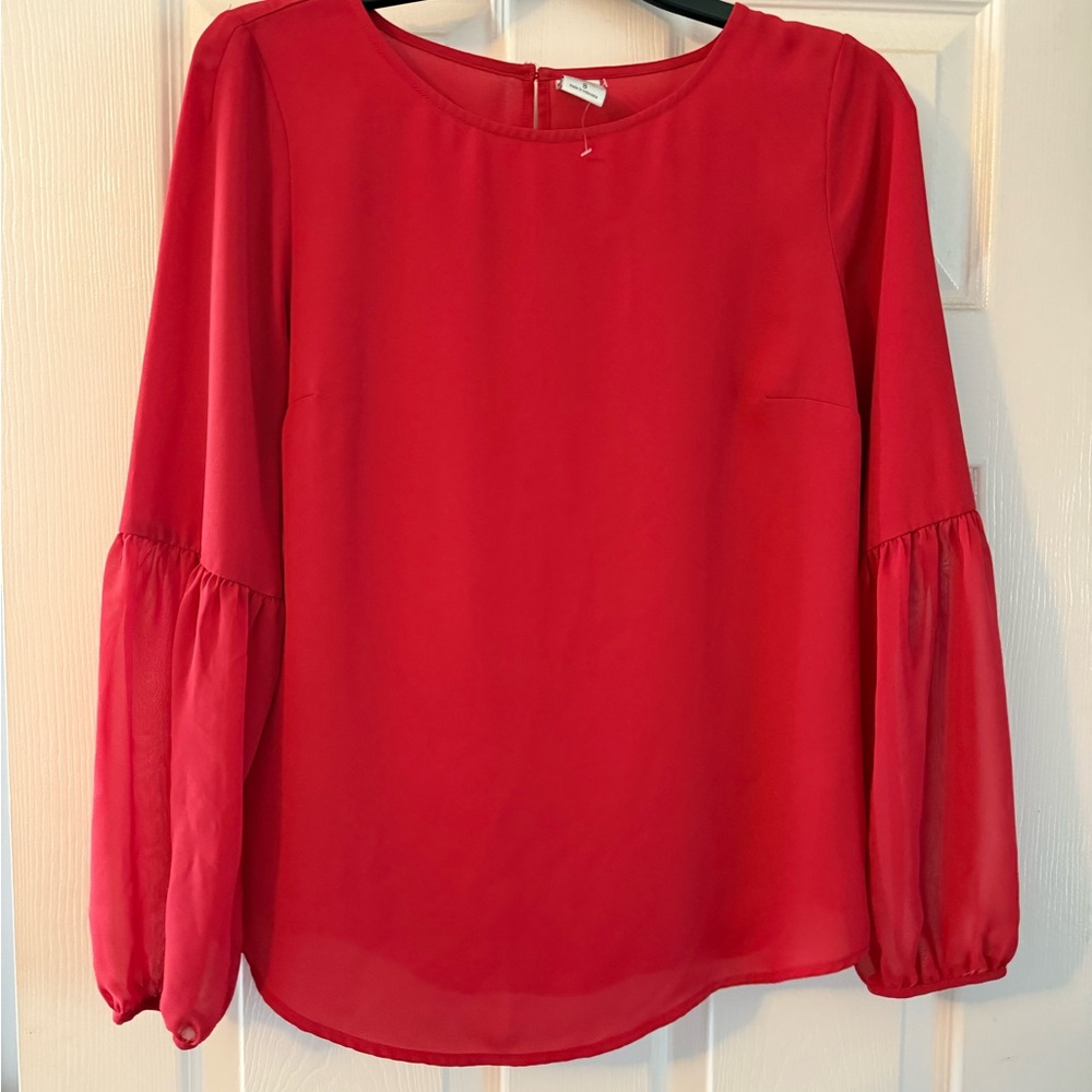Lauren Conrad Disney Red Snow White Top